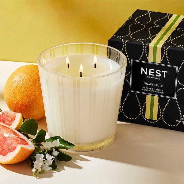 3-WICK CANDLE 21.2OZ. GRAPEFRUIT