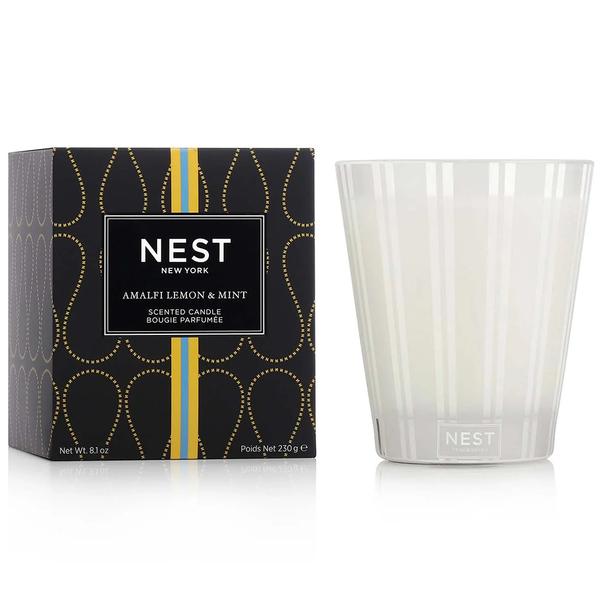 CLASSIC CANDLE 8.1OZ AMALFI LEMON & MINT