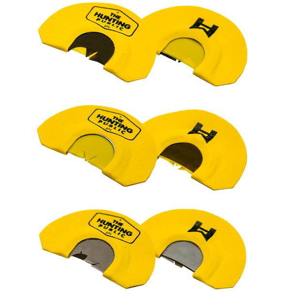 THE HUNTING PUBLIC 3 PACK MOUTH CALLS