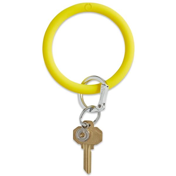 Silicone Big O® Key Ring YESYELLOW