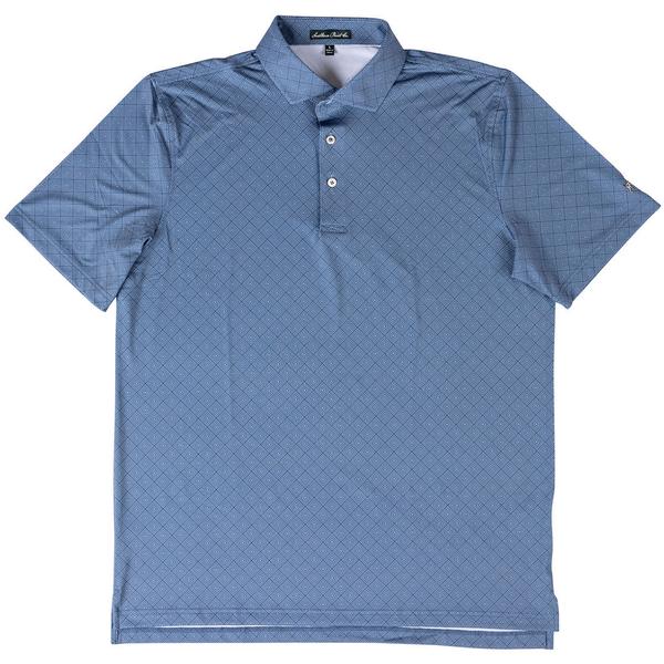 YOUTH PATIO PERF POLO BLUE/WHITE