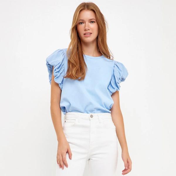 PUFF SLEEVE TEE
