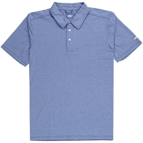 AIR O MESH POLO BERINGSEAHEATHER