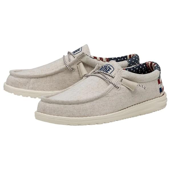 WALLY PATRIOTIC OFF WHITE