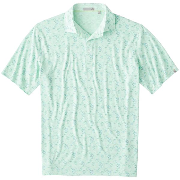 MEN'S CLOUD POLO BLOOMS 359/TIDEWATERHTHR