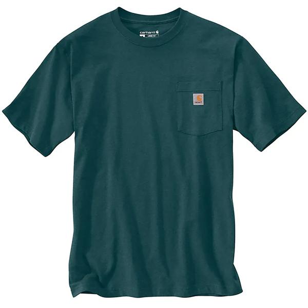 MEN`S WORKWEAR POCKET S/S T-SHIRT GM2/GREENSTONEHTHR