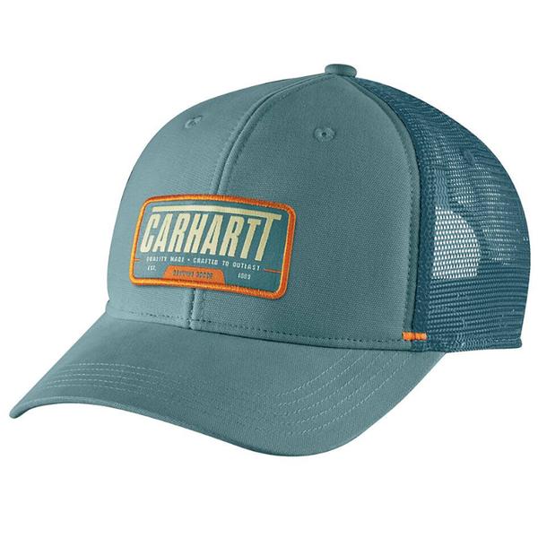  Men's Canvas Mesh- Back Outlast Patch Cap