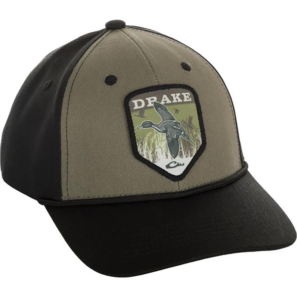 DRAKE IN-FLIGHT BADGE CAP KMO/KALAMATAOLIVE