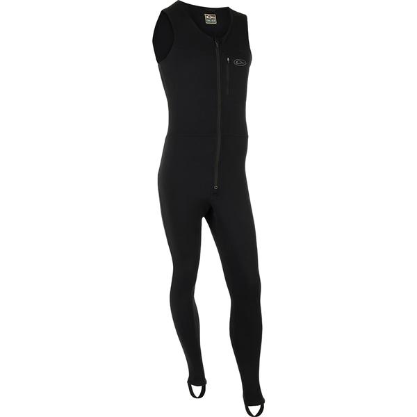 LST HEAVYWEIGHT BASELAYER UNION SUIT BLK/BLACK