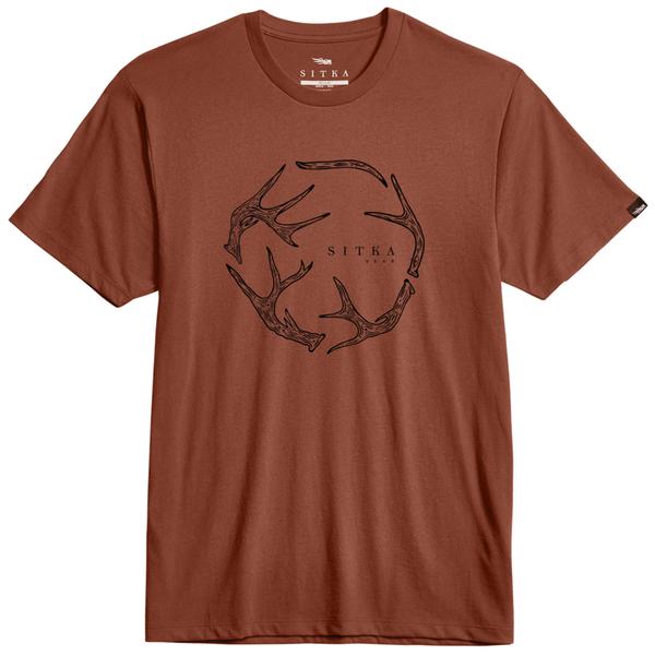 ANTLER EVO TEE REDSUMAC