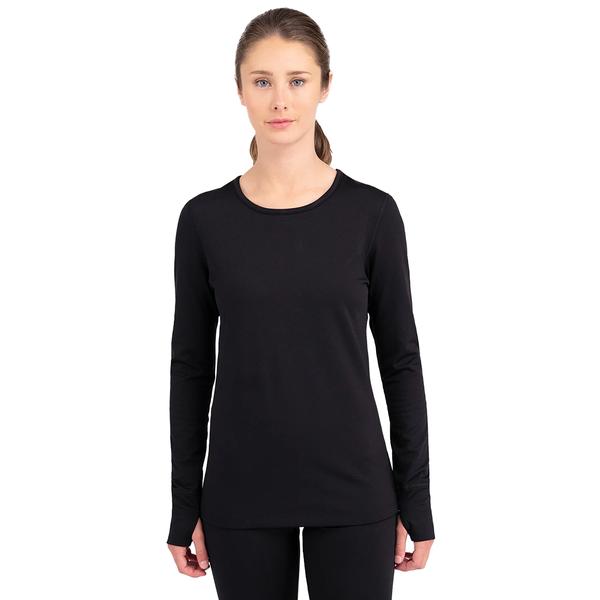 WOMEN'S BELOW ZERO 3.0 Thermal CREW 010/BLCK