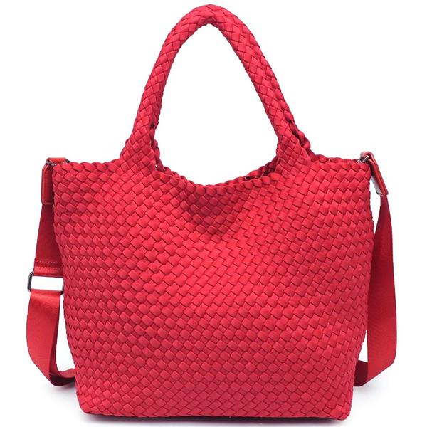 SKY'S THE LIMIT - MEDIUM TOTE RED