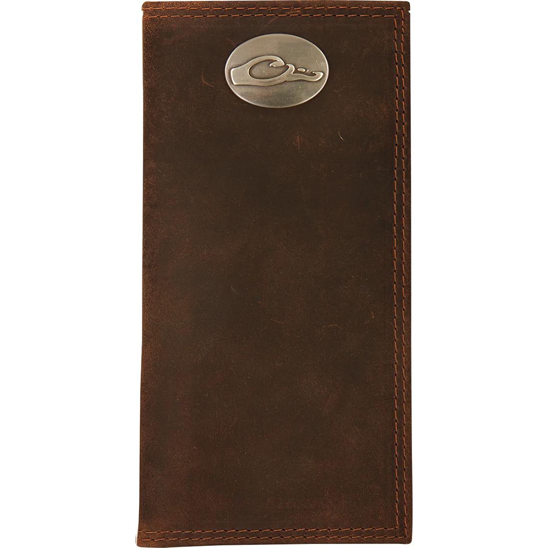 Leather Checkbook Wallet
