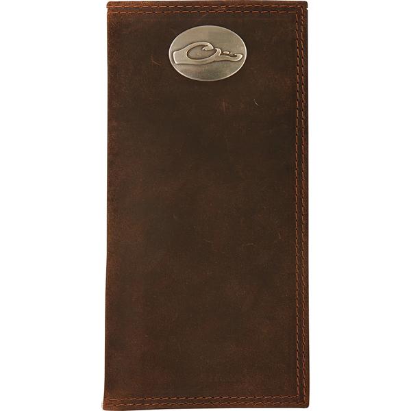 LEATHER CHECKBOOK WALLET
