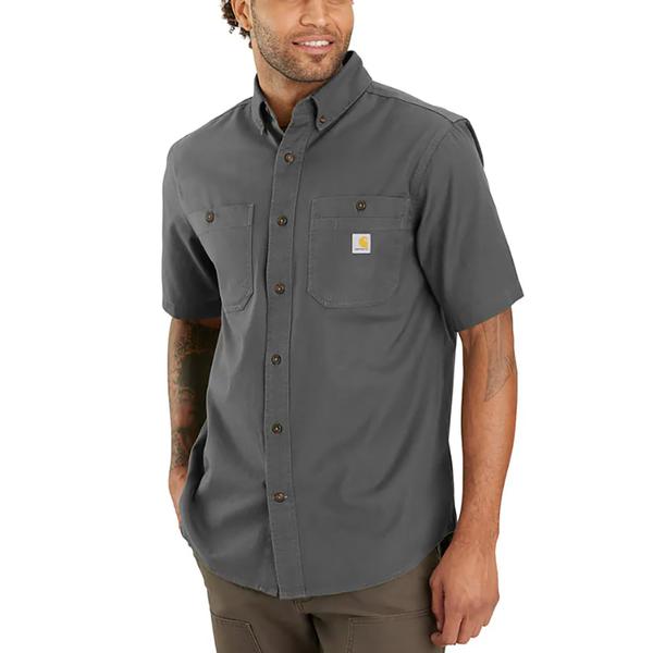  Men's Relaxed Fit Mw Canvas S/S Shirt