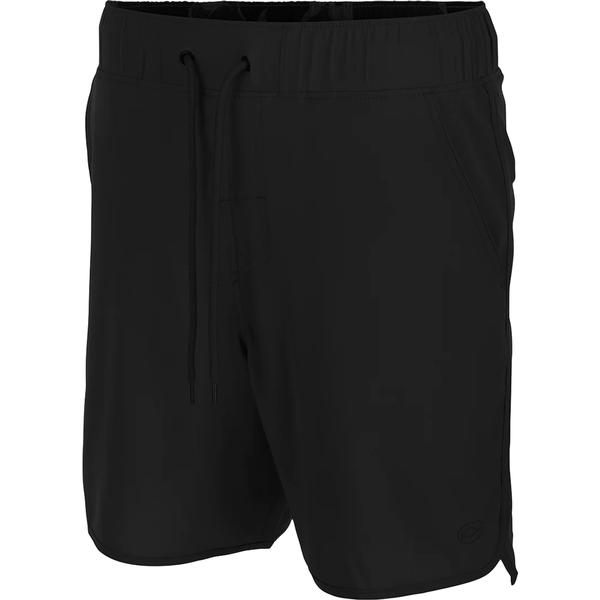 COMMANDO HYBRID VOLLEY SHORT 7`` CAB/CAVIAR/OSBLK