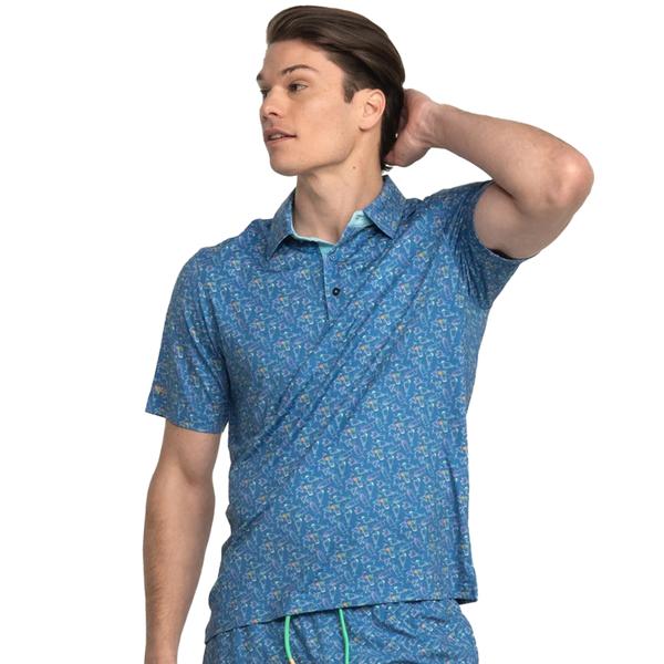 MEN'S HAPPY HOUR PRINTED POLO