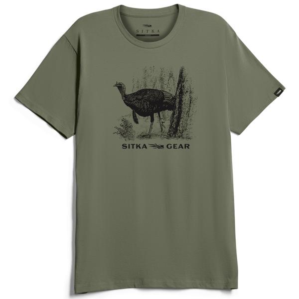 SPOTTED TEE OLV/OLIVE