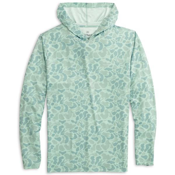 RESOLVE PERFORMANCE FLY CAMO HOODIE SURF