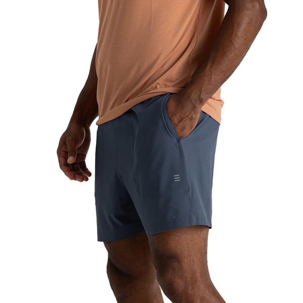  Men's Lined Active Breeze Short 5.5 ``