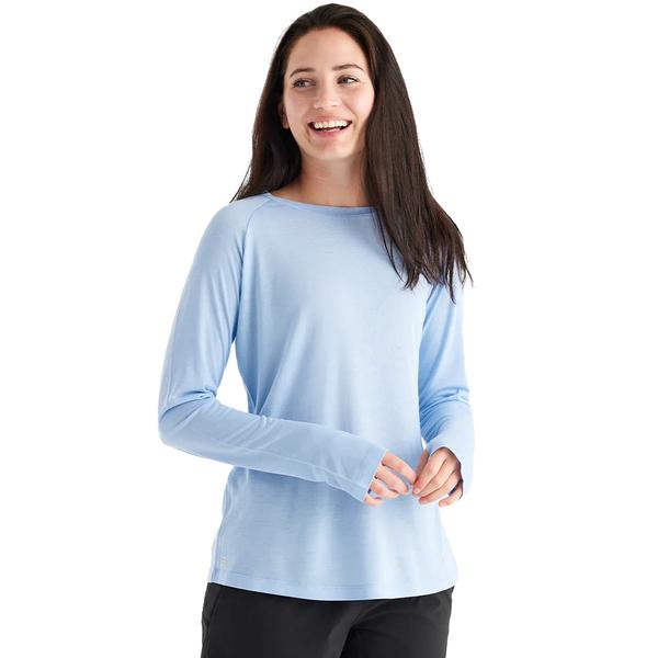 WOMEN'S BAMBOO LTWT LONG SLEEVE TEE