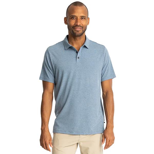 MEN`S BAMBOO FLEX POLO II 443/HTHRDEEPWATER