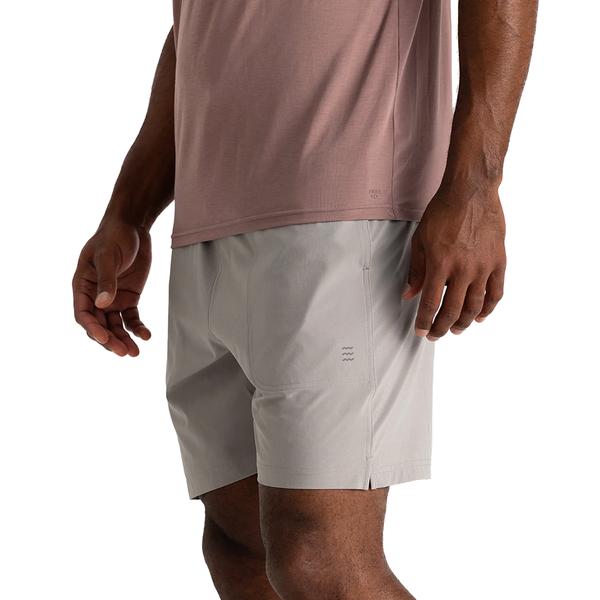 MEN`S LINED ACTIVE BREEZE SHORT 7`` 316/CEMENT