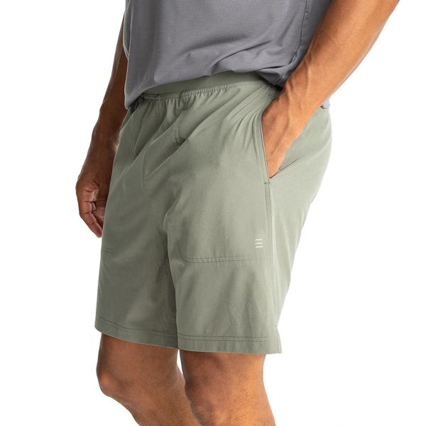 MEN`S LINED ACTIVE BREEZE SHORT 7`` 525/AGAVEGREEN