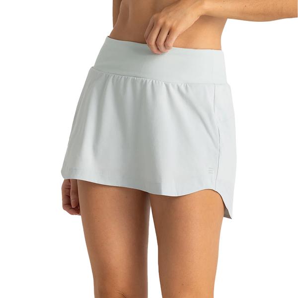 WOMEN'S BAMBOO-LINED ACTIVE BREEZE SKORT SKYGREY