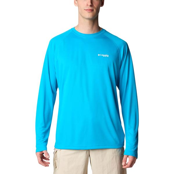 PFG SOLAR STREAM L/S 417/OCEANBLUE