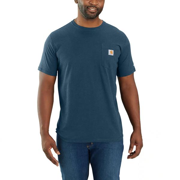 MEN'S FORCE RELAXED FIT MW S/S POCKET TEE 446/LTHURONHTHR