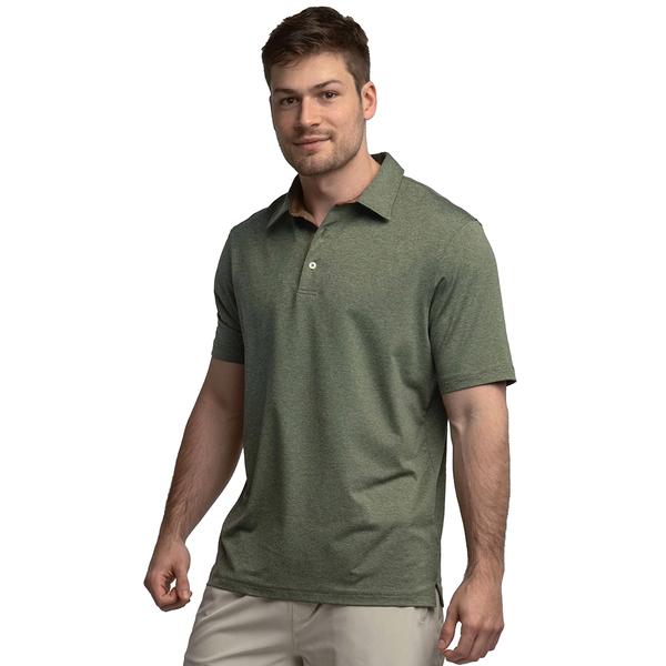 MEN'S GRAYTON HEATHER POLO 1531/THYME