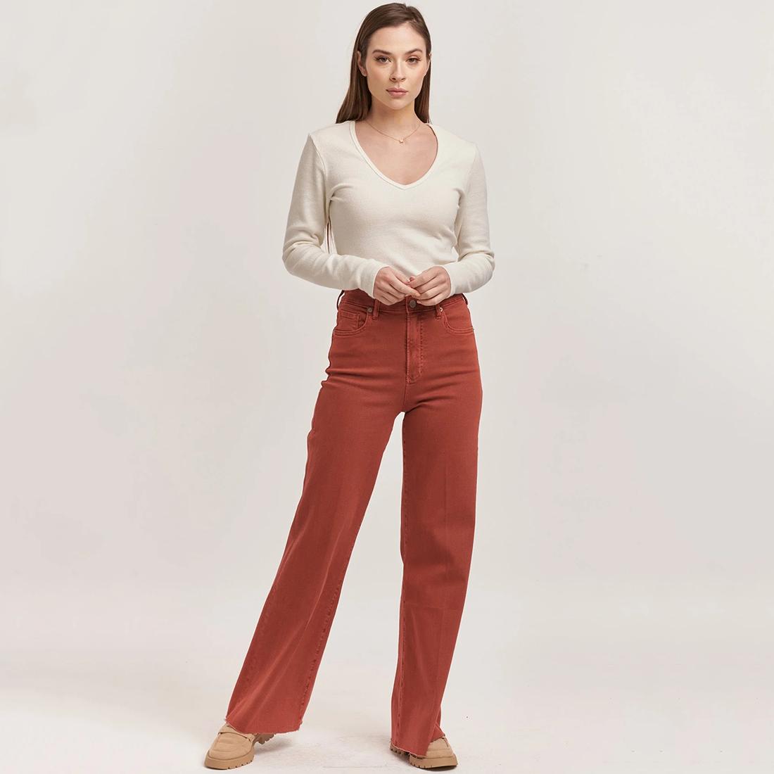 Fiona High Rise Wide Leg Jeans