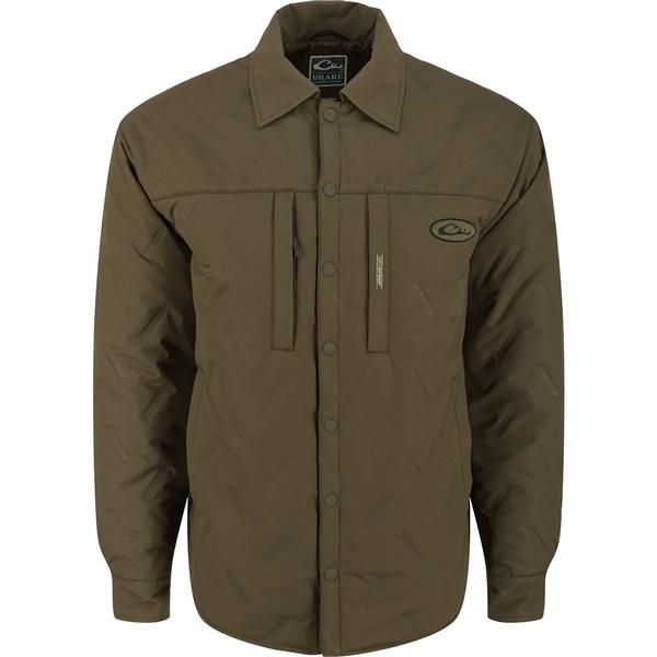 LST DOUBLE DOWN JAC-SHIRT OLV/OLIVE
