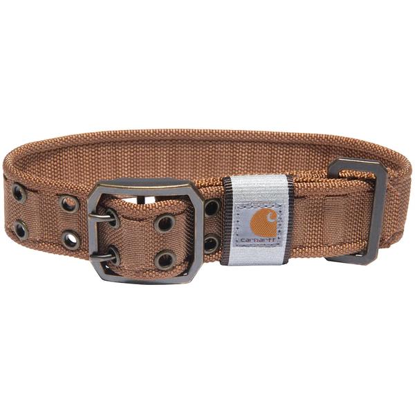 NYLON WIDE DOG COLLAR CARHARTTBROWN