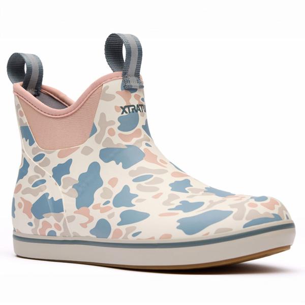 WOMEN'S ANKLE DECK BOOT 4DC/IVORYDUCKCAMO