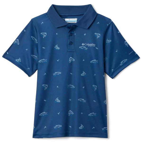 YOUTH SUPER SLACK TIDE POLO 469/CARBONTROUTOPIA