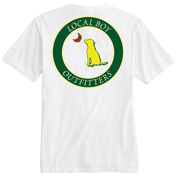 BALL MARKER S/S TEE WHITE