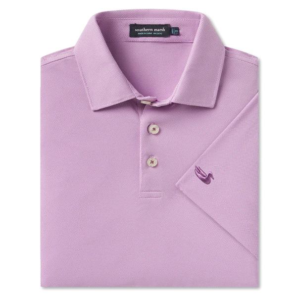 YOUTH VARISTY PERFORMANCE POLO WHARFPURPLE