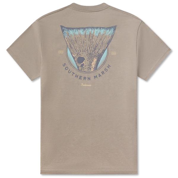 SEAWASH TEE TAIL TALES BURNTTAUPE