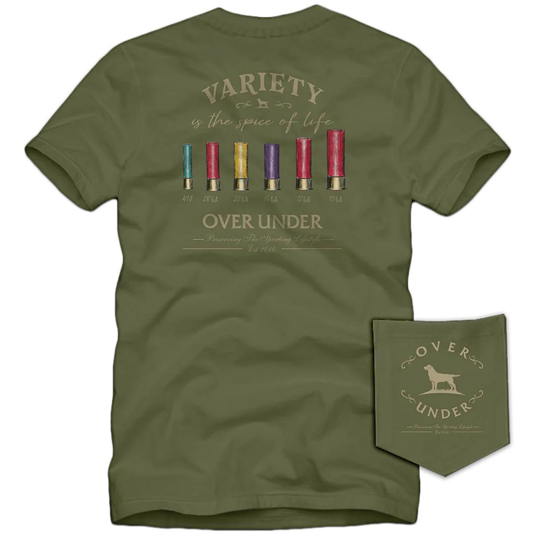 Shotgun Variety S/S Tee Moss