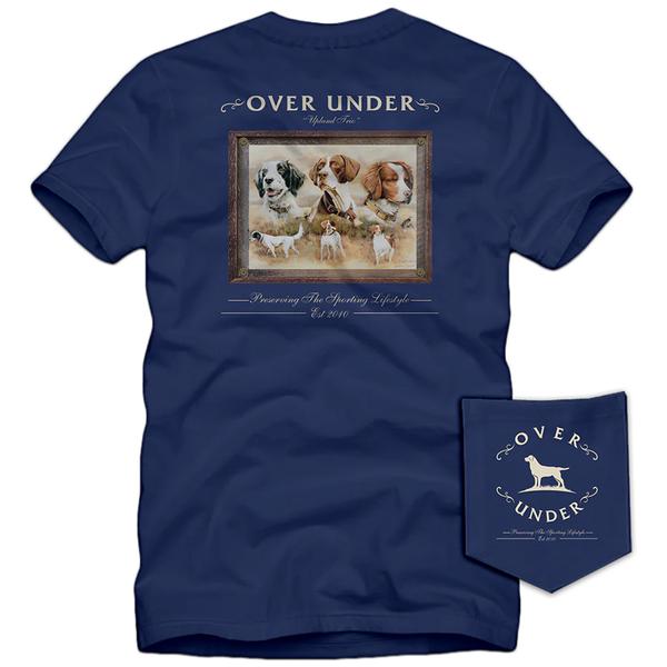 UPLAND TRIO S/S TEE NAVY