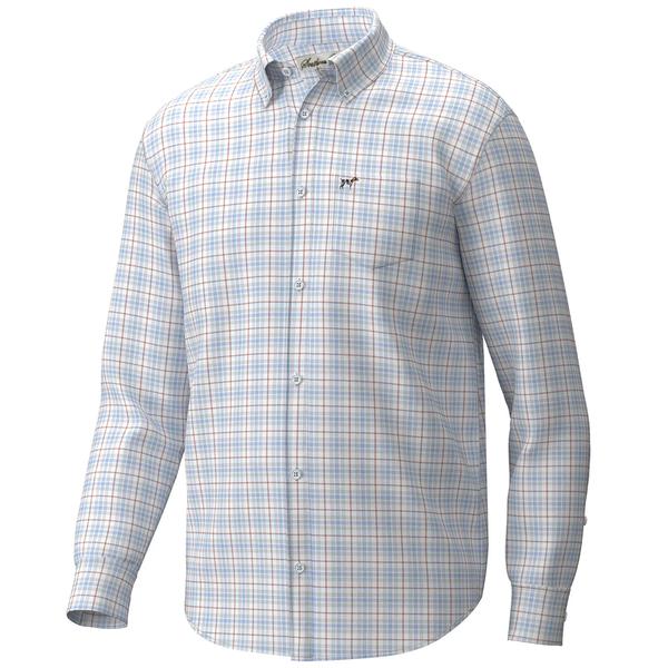 HADLEY LUXE LITE L/S BUTTON DOWN 16/HARVEYPLAIDBLUE