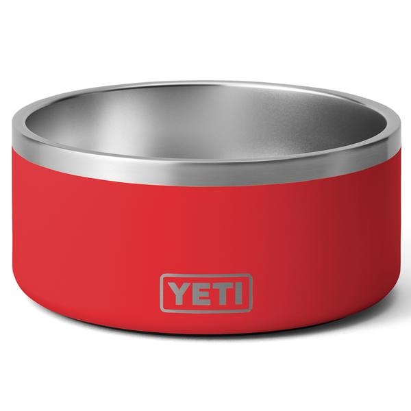 BOOMER 8 DOG BOWL RESCUE RED