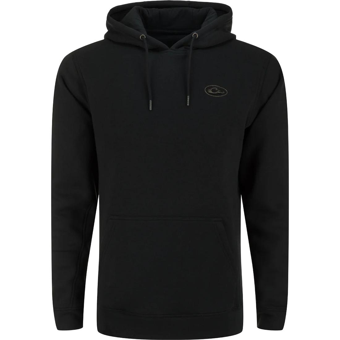 The Three End Solid Hoodie