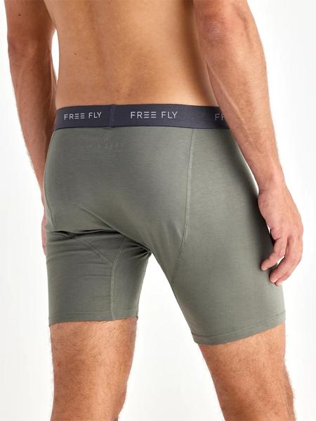 MEN`S BAMBOO COMFORT BOXER BRIEF 513/FATIGUE