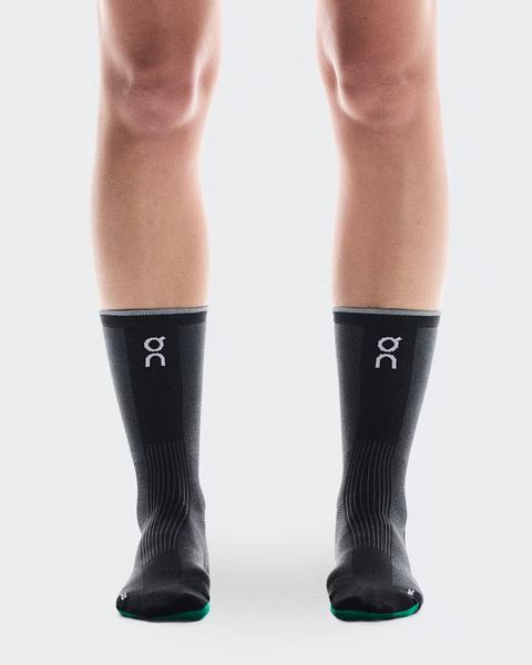 UNISEX ELITE RUN SOCK HIGH BLACK/MAGNET
