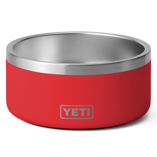 BOOMER 4 DOG BOWL RESCUE RED