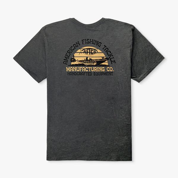 MENS SKIPPING S/S TEE CHARCOALHEATHER