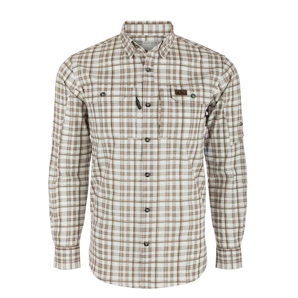 HUNTER CREEK WINDOW PANE PLAID L/S